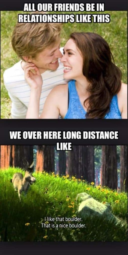 long distance relationship meme