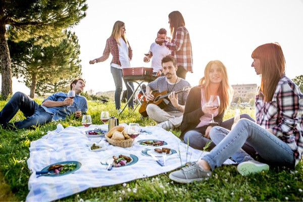 A picnic in the park is a great fun birthday that won't break the bank.