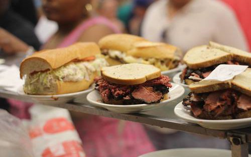 Pastrami at Katz's Delicatessen