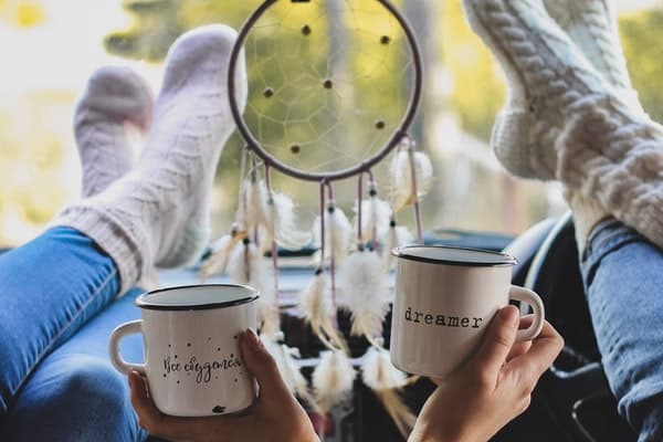 friendship things to do coffee mugs dream catcher 