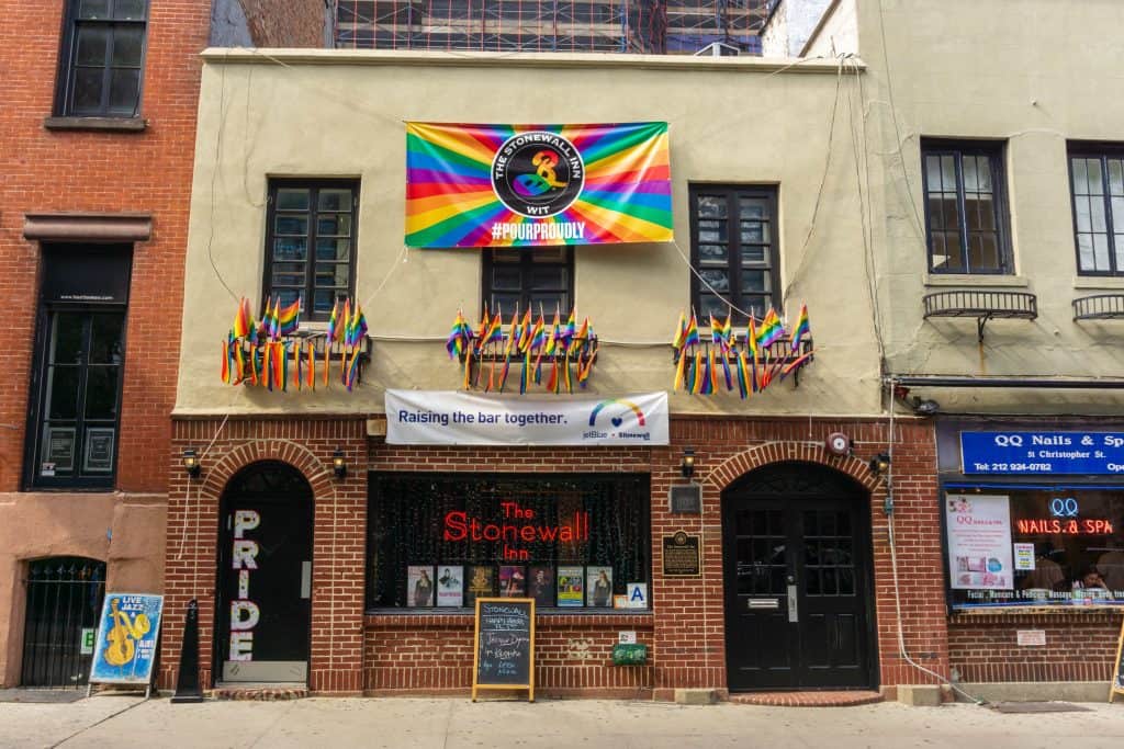 Stonewall Inn is the site of gay liberation