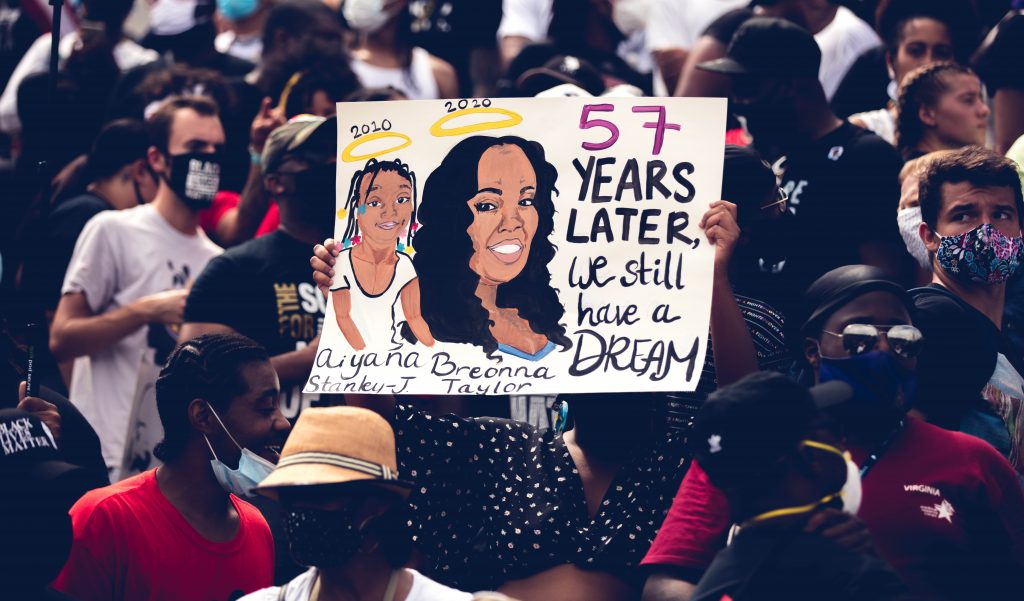 march on washington protest signs