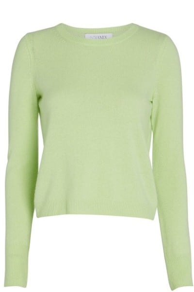 Intermix Valencia Cashmere Crewneck Sweater