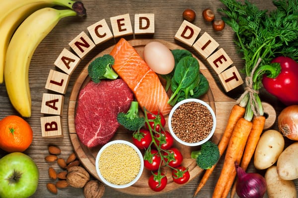 Balanced diet for weight loss