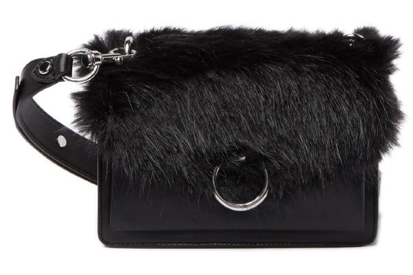 Rebecca Minkoff Faux Fur Jean Crossbody Bag