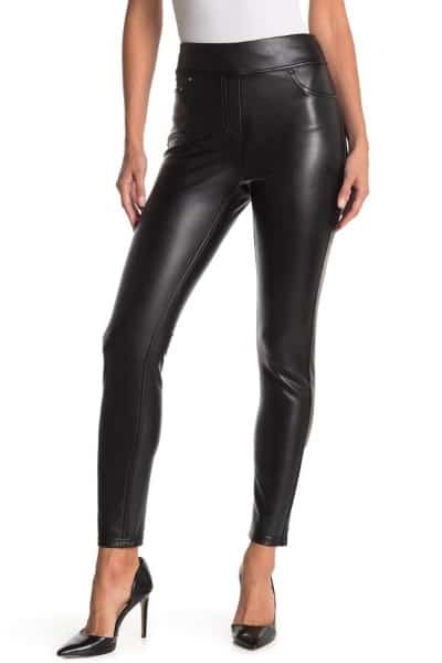 Laundry By Shelli Segal Faux Leather Pull-On Leggings