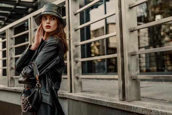 How To Style A Faux Leather Long Trench Coat - New York Gal