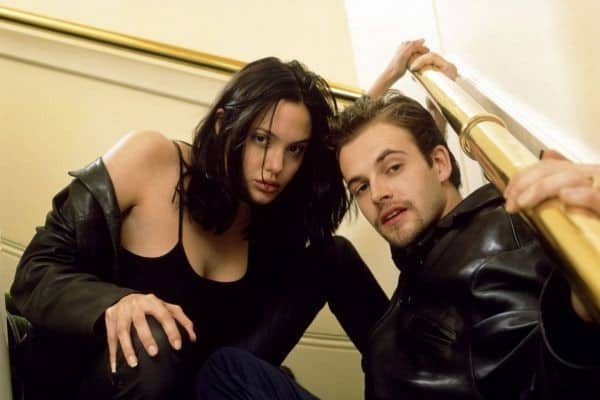 Angelina Jolie and Jonny Lee Miller love story