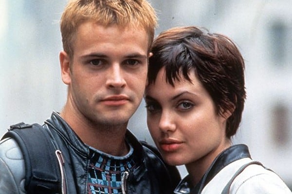 Angelina Jolie and Jonny Lee Miller met on the sets of Hacker