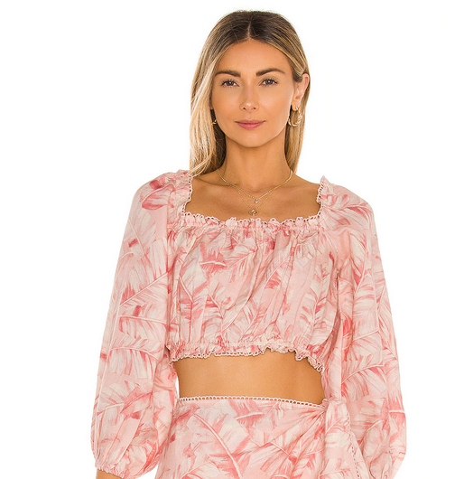 Show Me Your Mumu Claudia Crop Top 