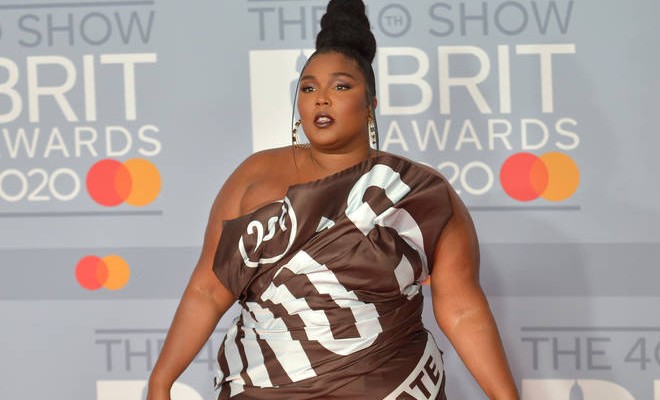 Lizzo in Brit Awards