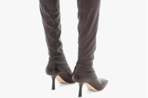 jimmy choo- leather over the knee
