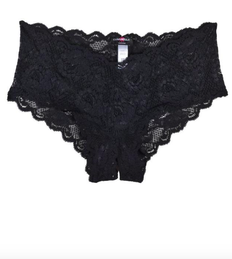 Cosabella Naughtie Low Rise crotchless panties