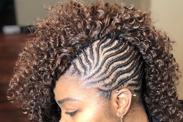 Mohawk Cornrow is a classic hairstyle