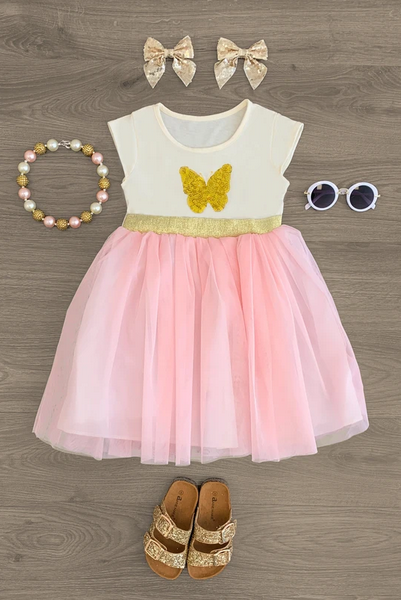 sparkle in pink tutu dress