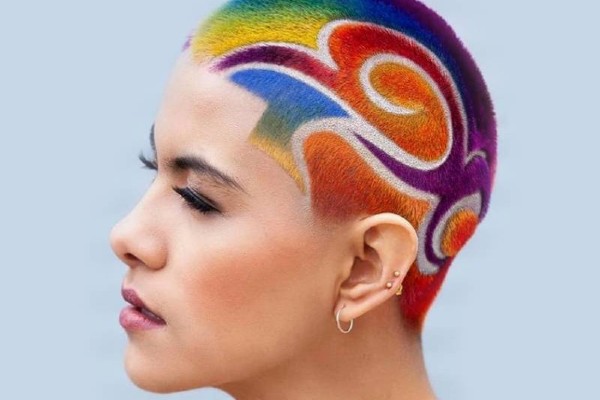 Have you tried the rainbow buzz cut?