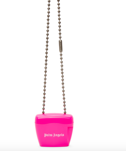 pink mini palm angels bag 