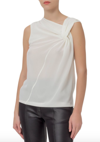 Pinko Milva Knotted Shoulder Blouse