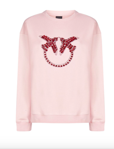 Pinko Crystal Embellished Sweatshirt