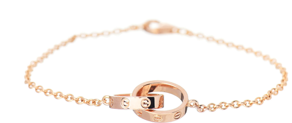 pink gold cartier bracelet