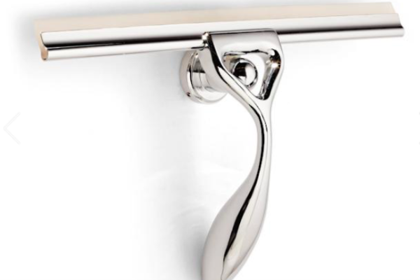 Frontgate Shower Squeegee - Chrome - Frontgate