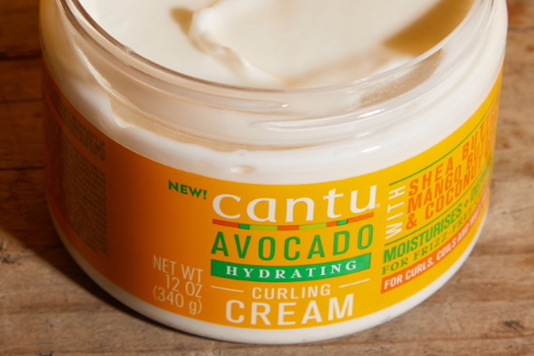 Try out the Cantu Avocado Hydrating Curling Cream.