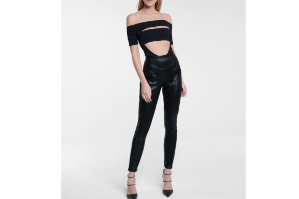 Mugler scuba leggings