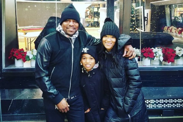 Mekhi Phifer enjoys quality time with his sons.