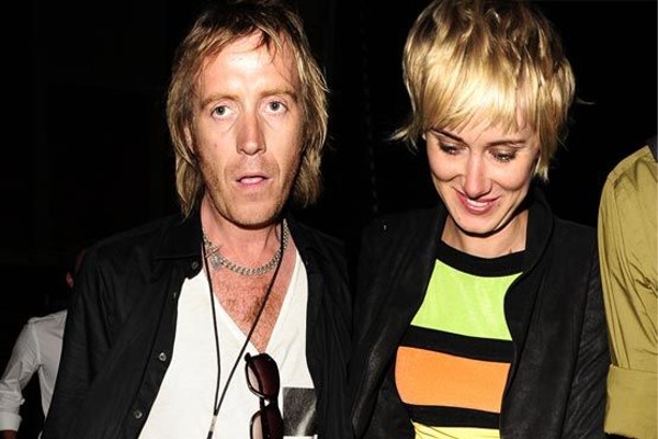 Kimberley Stewart dated Rhys Ifans.