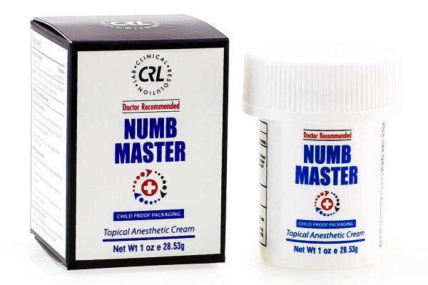 Numb Master skin numbing cream.