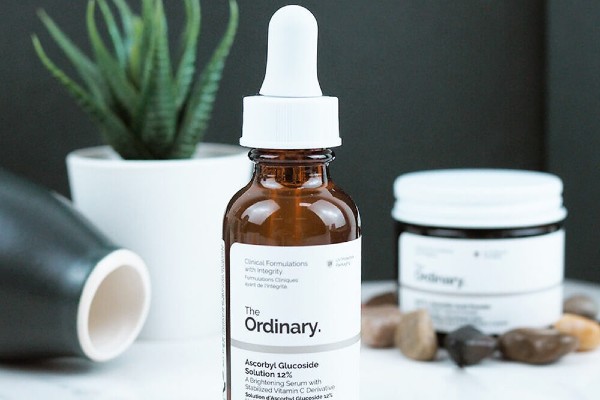 The Ordinary Ascorbyl Glucoside Solution 12% is effective on wrinkles.