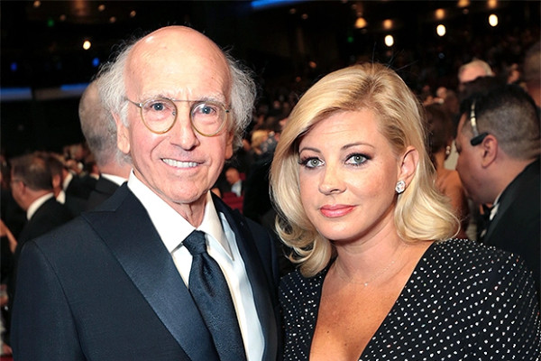 Larry David and Ashley Underwood met for the first time in a party.