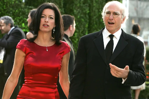 Larry David with his former wife Laurie David.