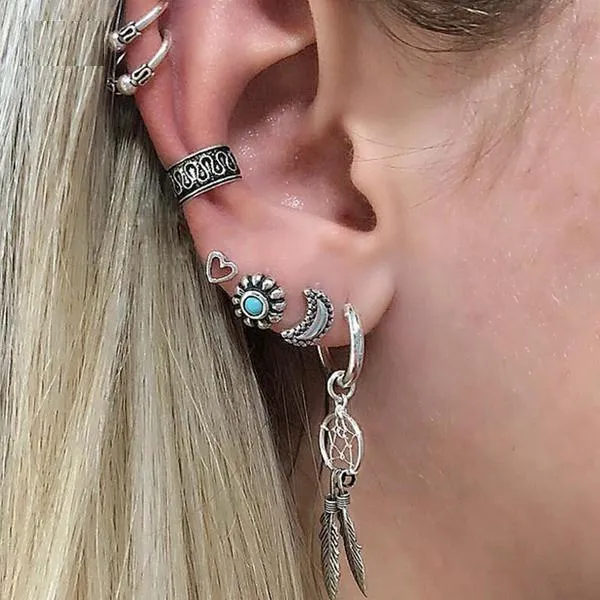 Boho Curated Ear Piercings