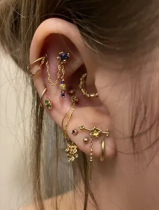 Punk Curated Ear Piercings