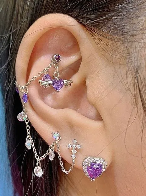 Fairy Curated Ear Piercings