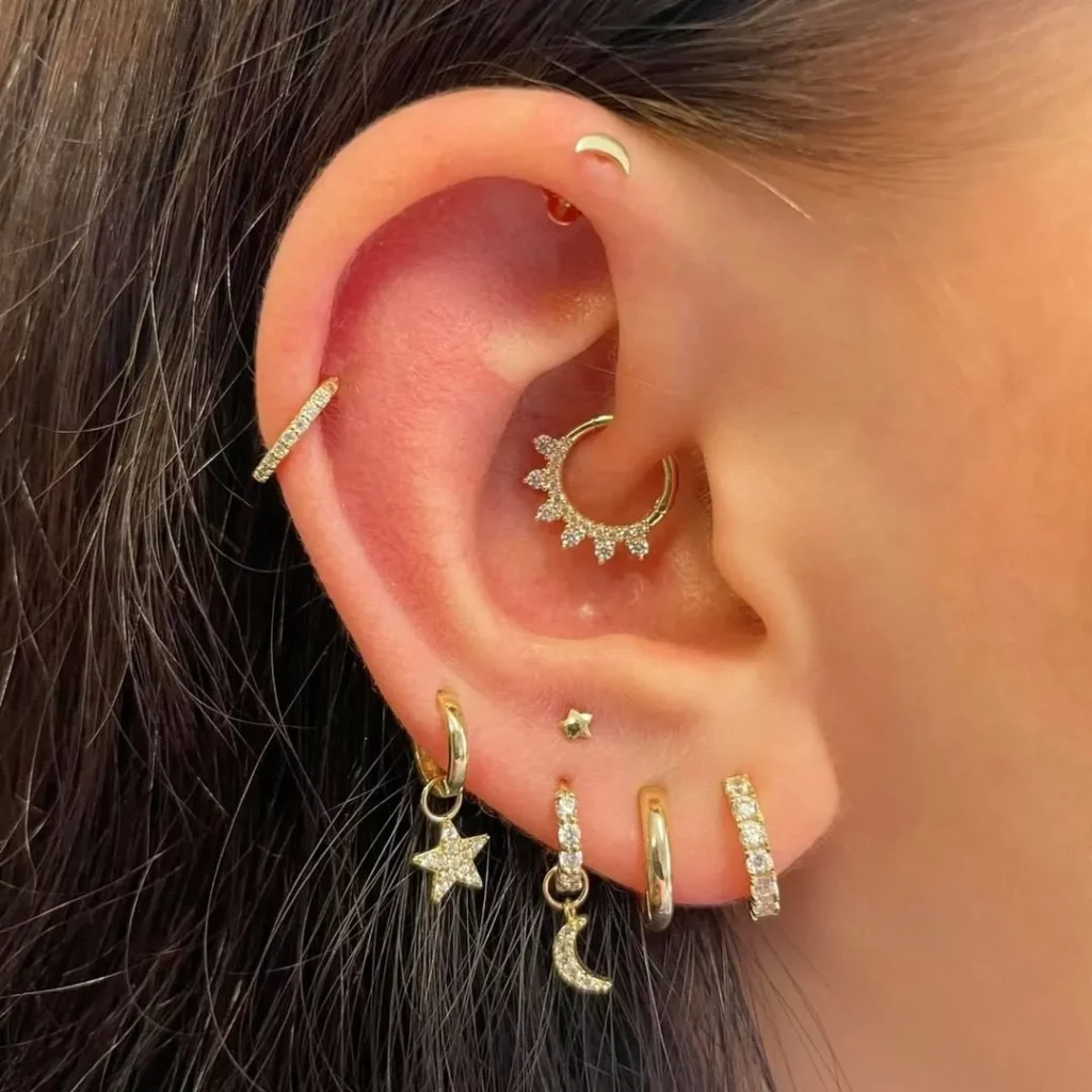 Celestial Curated Ear Piercings