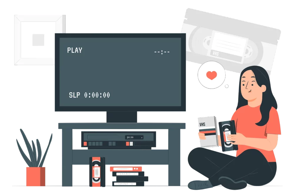 Infographic showing long distance couple watching shared movies together